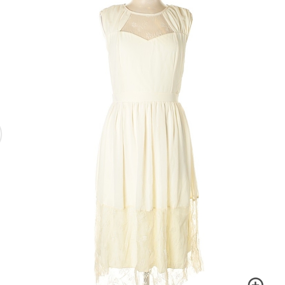 Mystic Dresses & Skirts - Mystic Ivory lace dress sz L